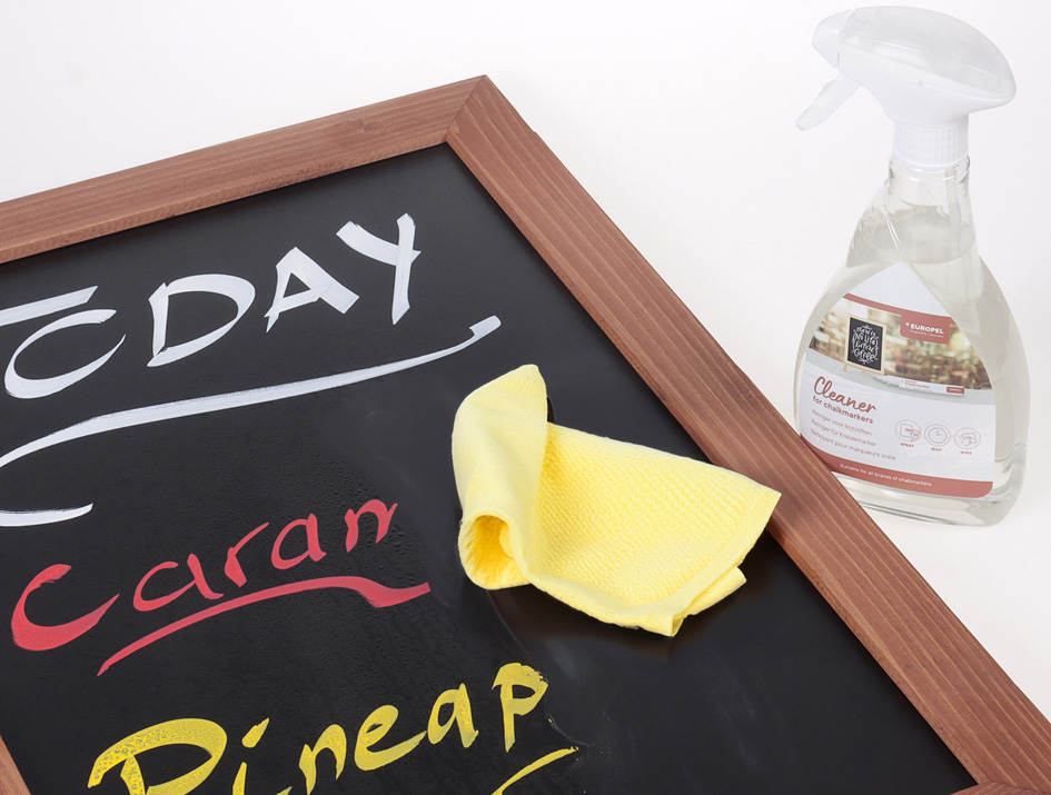 Reinigingsspray voor krijtstiftmarkers, 500 ml Reinigingsspray voor krijtstiftmarkers, 500 ml