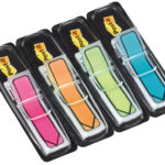 Post-it Index Haftmarker pijlen, 11,9 x 43,2 mm, 4 kleuren