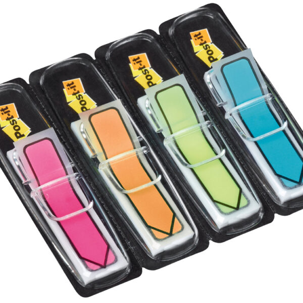 Post-it Index Haftmarker pijlen, 11,9 x 43,2 mm, 4 kleuren