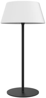 UNiLUX LOOMPA oplaadbare LED-tafellamp met standvoet, zwart