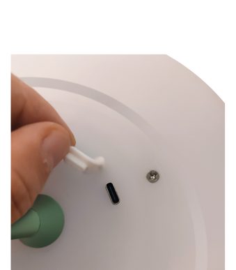 UNiLUX LOOMPA oplaadbare LED-tafellamp met standvoet, lindegroen