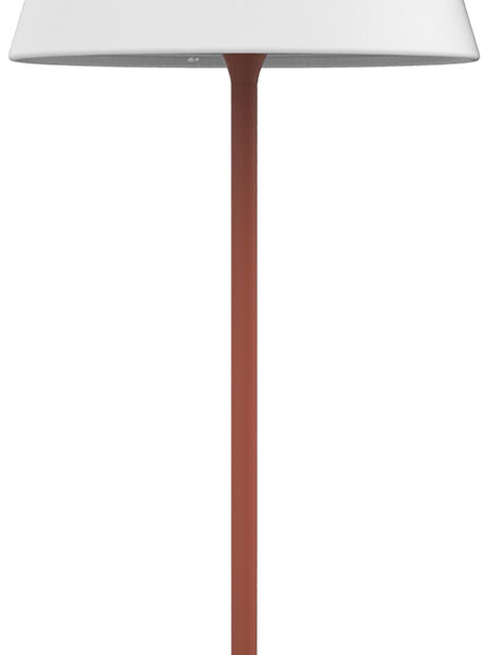 UNiLUX Loompa oplaadbare LED-tafellamp met standvoet, steenrood