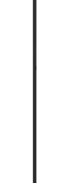 UNiLUX LED-vloerlamp COCOON, hoogte 1800 mm, zwart