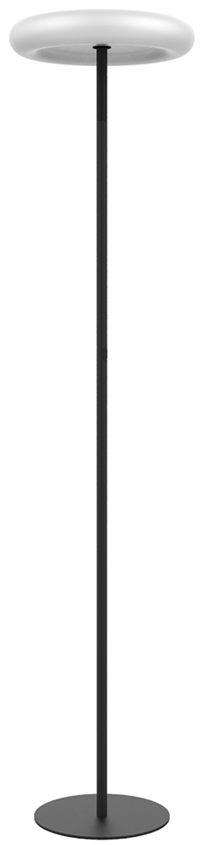 UNiLUX LED-vloerlamp COCOON, hoogte 1800 mm, zwart