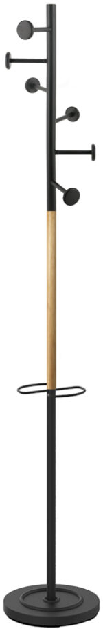 UNiLUX kapstok SNOOD, zwart/beuken