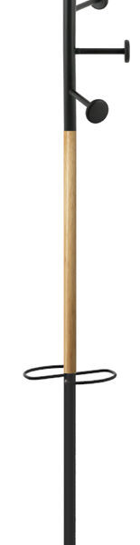 UNiLUX kapstok SNOOD, zwart/beuken