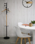 UNiLUX kapstok SNOOD, zwart/beuken