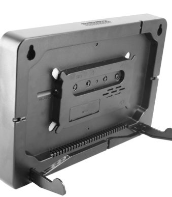 UNiLUX NUMI multifunctionele digitale LED-wandklok, zwart