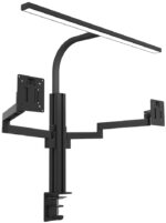 UNiLUX LED-bureaulamp STRATA LUMINO SCREEN met monitorarm