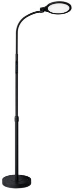 Hansa LED-vloerlamp/-leeslamp ATRIA, mat zwart