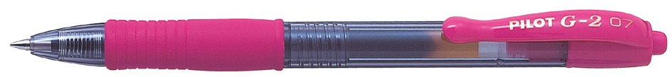 PILOT Gelpen G2 07, lijnkleur/behuizing: roze