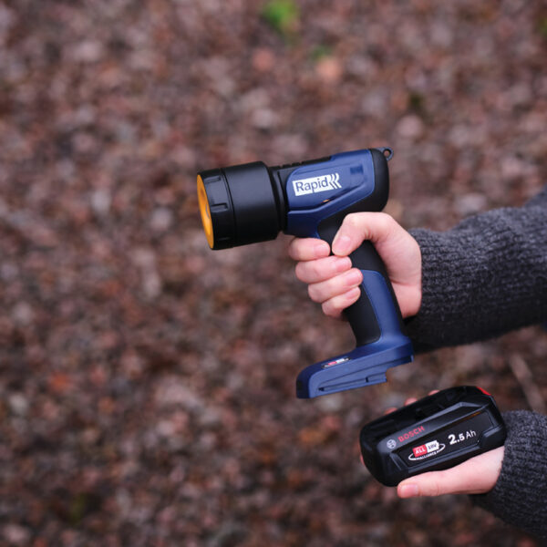 Rapid Oplaadbare LED Zaklamp BWL290, blauw/zwart