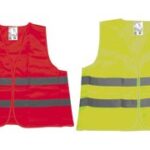 IWH waarschuwingsvest oranje DIN EN 471 polyester universele maat