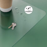 LEITZ Bureauonderlegger, 700 x 360 mm, PVC, transparant