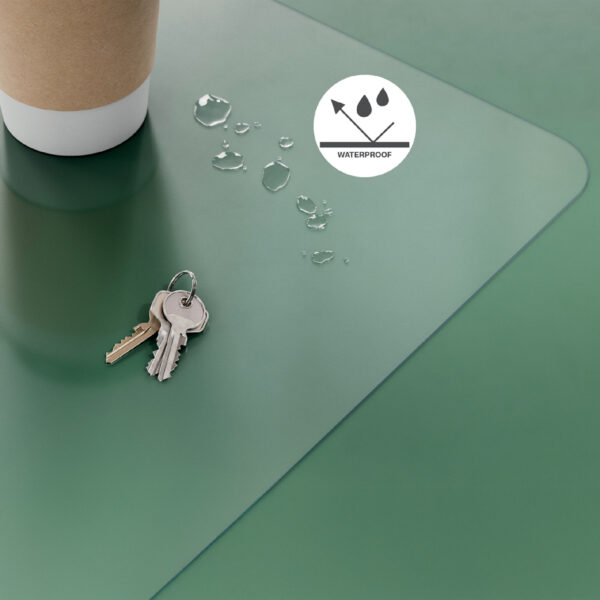 LEITZ Bureauonderlegger, 700 x 360 mm, PVC, transparant