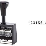 REINER houder met inktkussen, zwart, voor model ND6K