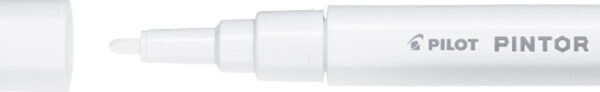 PILOT pigmentmarker PINTOR, fijn, 1,0 mm, wit