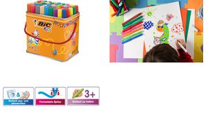 BIC Kleurpotloden XL Ecolutions, doos van 48 stuks