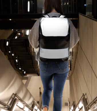 EBERHARD FABER Schoolrugzak X-Style Reflector, zwart