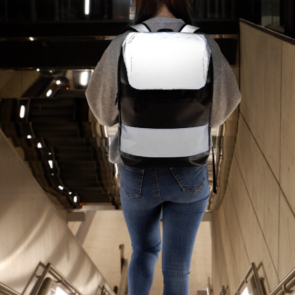 EBERHARD FABER Schoolrugzak X-Style Reflector, zwart