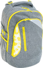EBERHARD FABER Schoolrugzak X-Style, grijs/neongeel