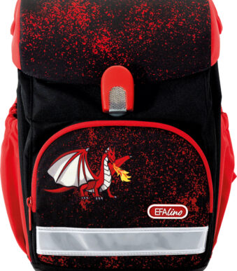 EBERHARD FABER Schooltas Set EFAlino Draak, 4-delig