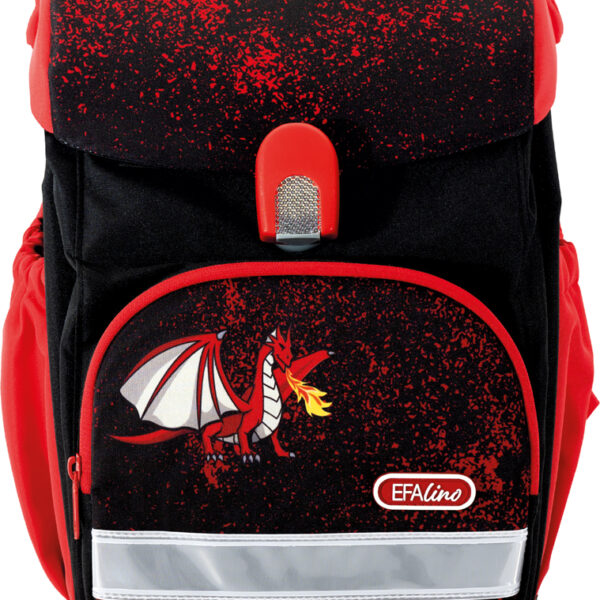 EBERHARD FABER Schooltas Set EFAlino Draak, 4-delig