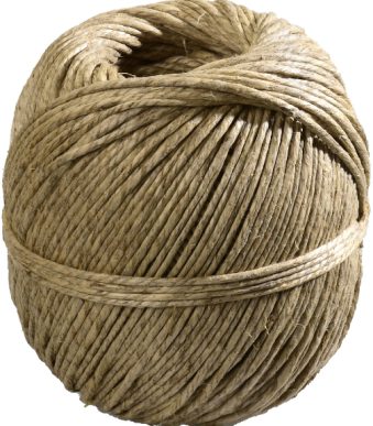 Verpakkingskoord van bast, 20 m, sterk