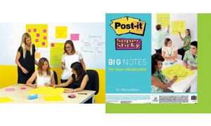Post-it Super Sticky grote plaknotities, 279 x 279 mm, ultrageel
