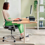 LEITZ Verwarmbaar zitkussen iComfi, grijs