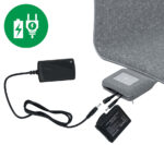 LEITZ Verwarmbare zitkussen iComfi, grijs