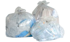 Secolan TRILine grote afvalzakken transparant 2500 liter, 60 my