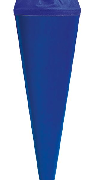 Bastelschultüte met sluiting, 700 mm, ultramarijnblauw