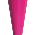 Roze knutselhoorn met sluiting, 700 mm