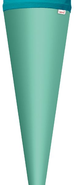 Schooltas met sluiting, 700 mm, mintgroen