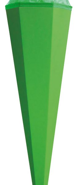 Groene zeshoekige afsluitbare schooltaskorting, 850 mm