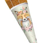 ROTH Schooltas met motief 'Grappige Vos', 700 mm