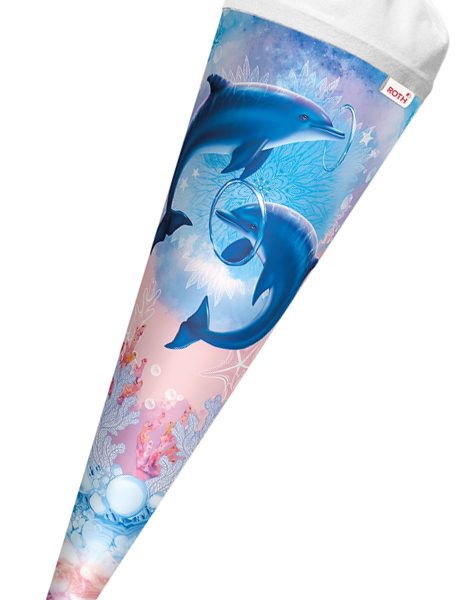 Rugzak 'Dolfijnen', rond, 70 cm