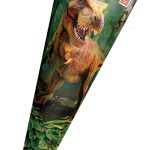 T-rex wereld schouderleerlingentas, rond, 70 cm