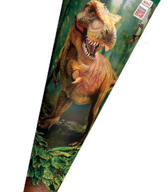 T-rex wereld schouderleerlingentas, rond, 70 cm