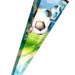 Ranseltas 'Voetbal', hoekig, 85 cm.