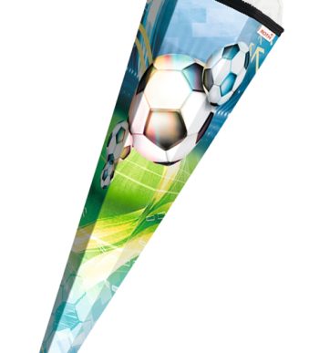 Ranseltas 'Voetbal', hoekig, 85 cm.