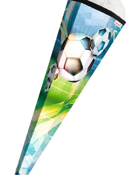 Ranseltas 'Voetbal', hoekig, 85 cm.