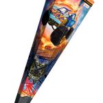 Roth schoudertornister 'Monstertruck Fire', hoekig, 85 cm.