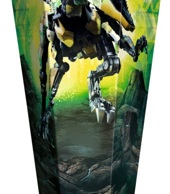 Rugzak 'Robo-Rex', hoekig, 850 mm