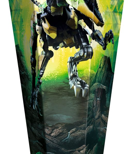 Rugzak 'Robo-Rex', hoekig, 850 mm