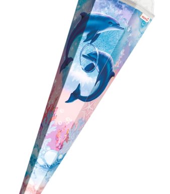 Schoudertashouder 'Dolfijnen', rechthoekig, 850 mm