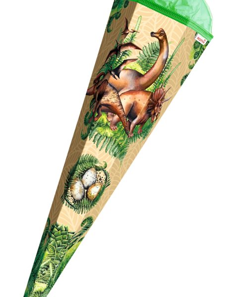 Roth Schooltas 'Veganosaurus', hoekig, 85 cm