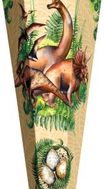 Roth Schooltas 'Veganosaurus', hoekig, 85 cm