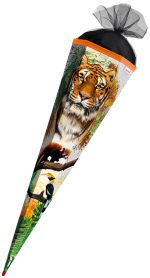 Schooltascone 'Tijger', hoekig, 85 cm